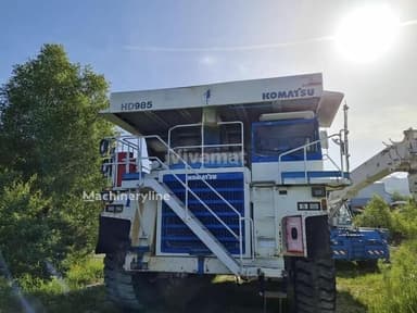 Camión volquete rígido Komatsu de 2005 en Luxemburgo