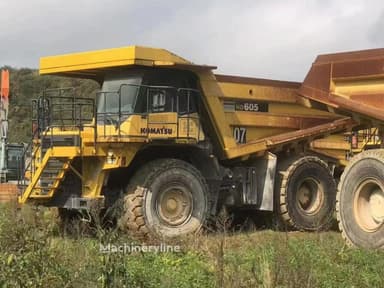 Komatsu HD605-7 jäykkäperäkuorma-auto 2010, 23000 km