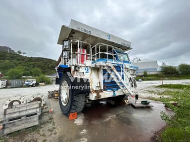 Camión volquete rígido Komatsu HD985 de 2005 con 22000 horas