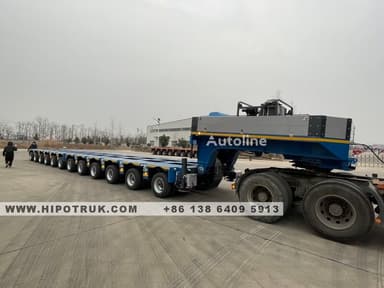 Remolque Modular Hidraulico de 12 Ejes para Transporte Pesado - semirremolques