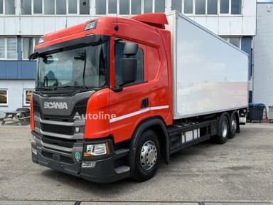 Scania G450 6X2 EURO 6 pakastekuorma-auto Thermo Kingillä ja Bär-laitteella 2019