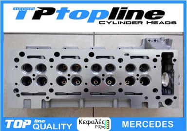 Culata OM611 para furgonetas Mercedes-Benz VITO y SPRINTER