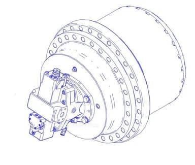 Reductor para perforadora Caterpillar MD6640 año 2023