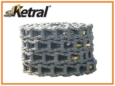 JCB 180 kaivinkoneen telaketju myynnissä