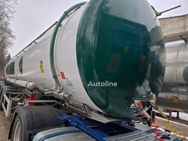 Remolque cisterna química Magyar SR34BD ADR del 2005