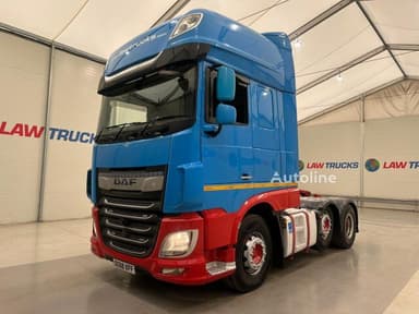 DAF XF 480 -veturi vuodelta 2018 Stoke on Trentissä