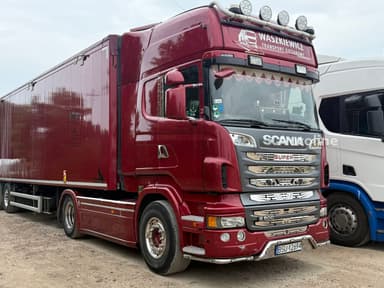 Tractor Scania R500 de 2012 con alto kilometraje