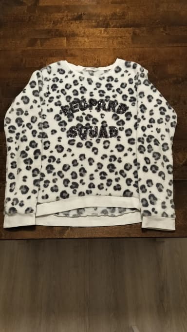 Soft long-sleeve shirt for girls size 158/164
