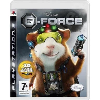 G-Force PS3-Spiel mit 3D-Brille, neu und selten