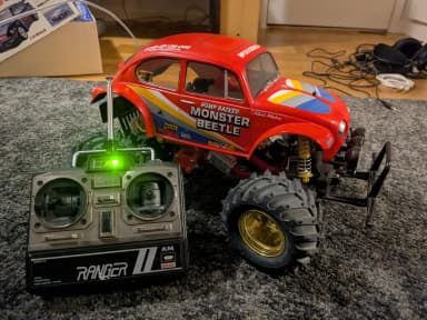 Coche radiocontrol Tamiya Monster Beetle 1986