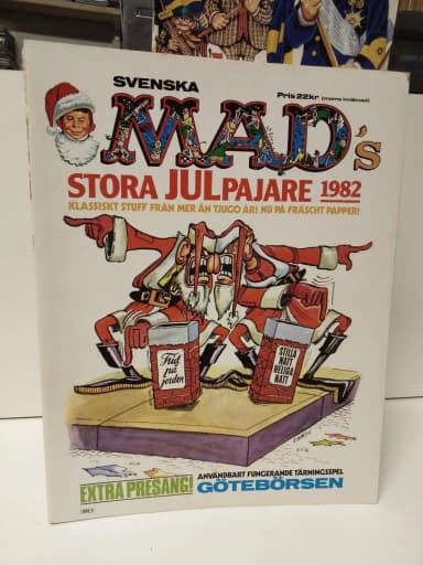 Mad Stora Julpajare 1982 in good plus condition