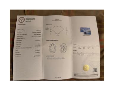 Exclusive collector's item - 3.00 ct natural diamond