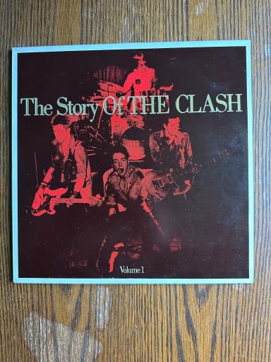 The Story Of The Clash Volume 1 double LP vinyl