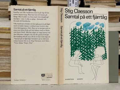 Samtal på ett fjärrtåg by Stig Claesson, very good plus condition