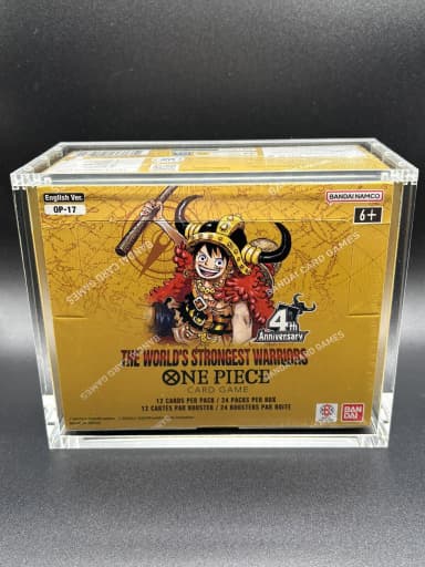 The World's Strongest Warriors OP17 Boosterbox für One Piece TCG