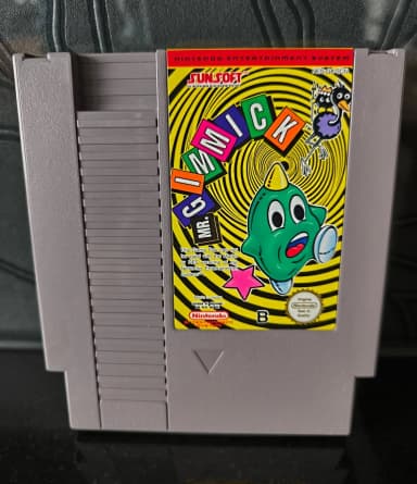 Mr Gimmick SCN Superskick für Nintendo 8-Bit NES, schwedische Version