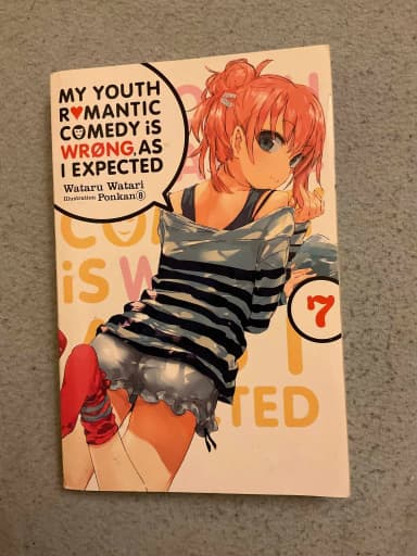 My Youth Romantic Comedy vol 7 English light novel manga