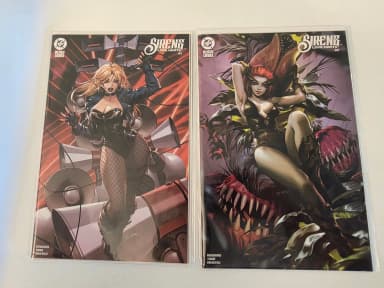 Sirens: Love Hurts #1-4 Derrick Chew -varianttikannet kokonaisuudessaan