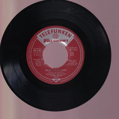 Margret Jonsson - Mors Lilla Olle and other children's songs 7" vinyl