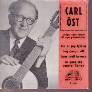Carl Öst Nu Är Jag Lycklig 7 inch record