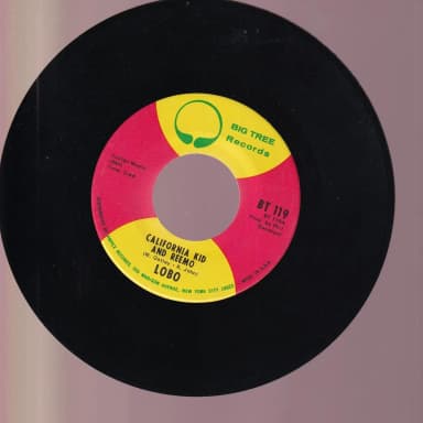 Lobo - California Kid And Reemo 7-inch record