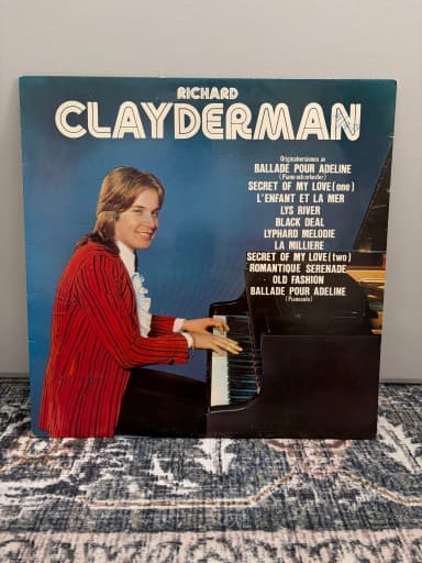Richard Clayderman 2 LP Paket inklusive Ballade pour Adeline