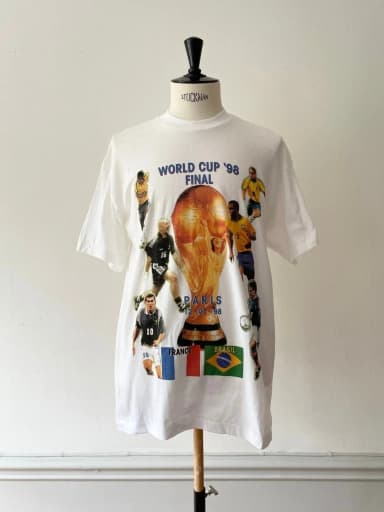 Seltene 90er Vintage WM-Final T-Shirt XL