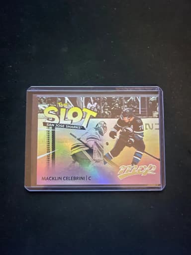 Carta Macklin Celebrini 2026-27 MVP Hockey The Slot TS-2