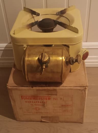 Primus Fuhrmeister Nr. 7 Petroleumkocher mit Regler