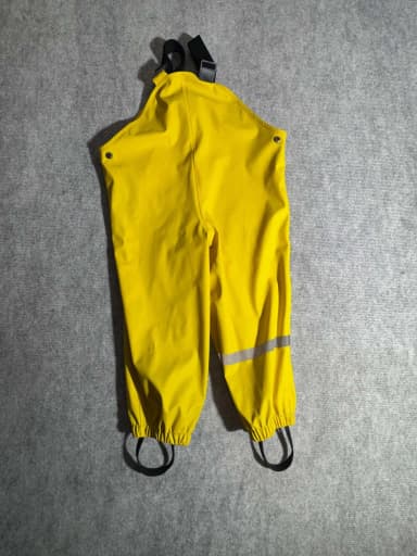 Kuling gelbe Regenhose Größe 92/98