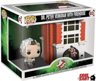 Pop! Ghostbusters Dr. Peter Venkman Firehouse vinyl figure