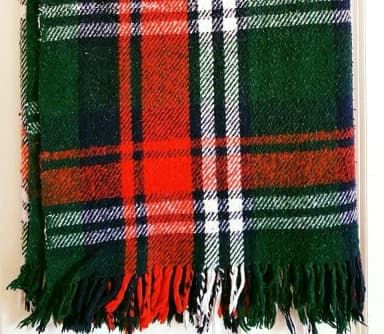 Vintage kariertes Plaid