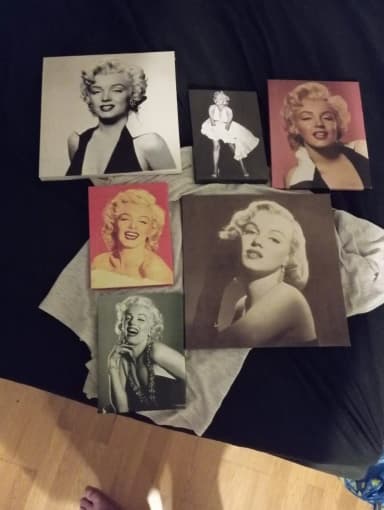 Kunstdrucke mit Marilyn Monroe-Motiven