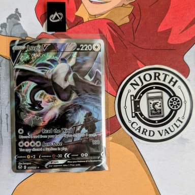 Lugia V 186/195 Vaihtoehtoinen Taide Pokemon-kortti Silver Tempestistä