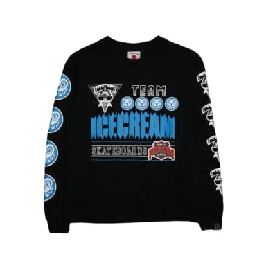 Schwarzes Langarmshirt von Ice Cream Team