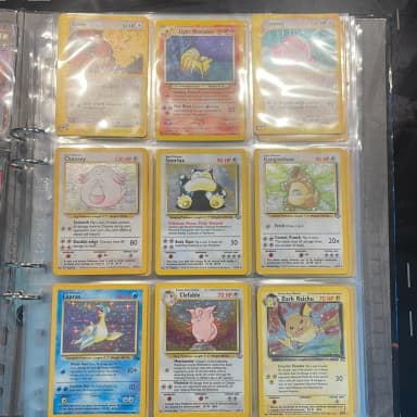Large childhood Pokémon collection available