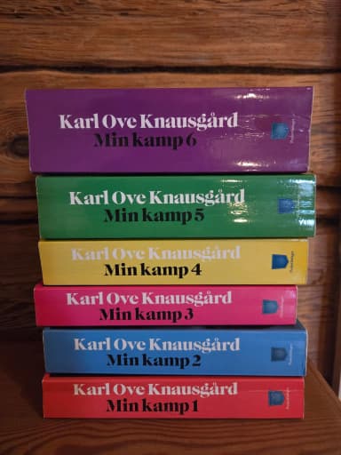 Karl Ove Knausgård Min Kamp volumes 1-6