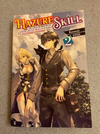 Hazure Skill Band 2 englisches Light Novel Manga Anime