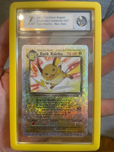 Dark Raichu 7/110 from Legendary Collection Pokemon cards