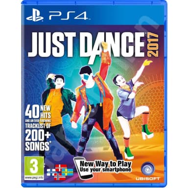 Just Dance 2017 mit 40 Hits für PS4 in neuwertigem Zustand
