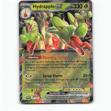 Hydrapple ex 11 Double Rare Pokémon card from Prismatic Evolutions