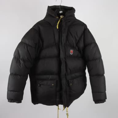 Black Fjällräven down jacket size S