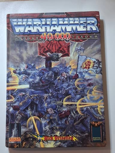 Warhammer 40,000 Rogue Trader primera edición de 1987
