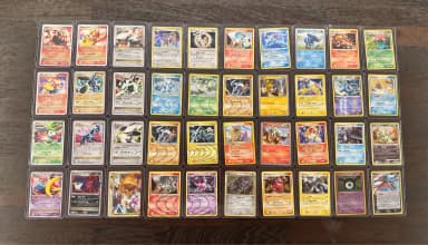 40 Pokémon-Karten mit Lv.X, Legends und Holo-Karten