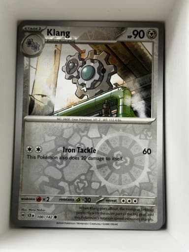 Carta Pokémon Klang 100/142 reverse holo Stellar Crown en venta