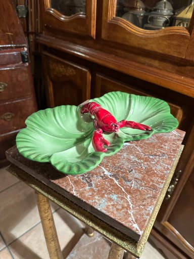 Seltenes Hummer-Tablett von Brad Keeler aus den 1950er Jahren