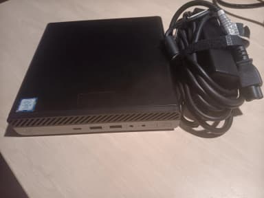 HP EliteDesk 800 G3 Mini mit i5-7500T, 8GB RAM, 256GB SSD, Win 10 Pro