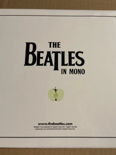The Beatles In Mono Boxset zu verkaufen