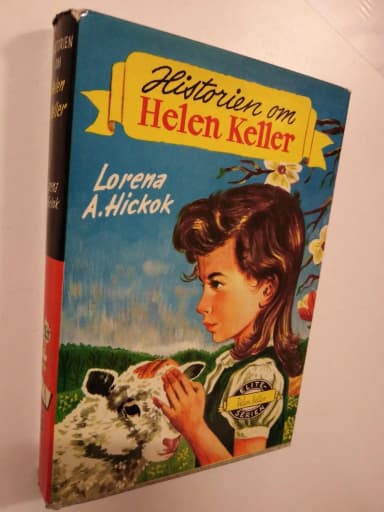 Helen Kellerin tarina Lorena A. Hickok, norjankielinen kovakantinen kirja