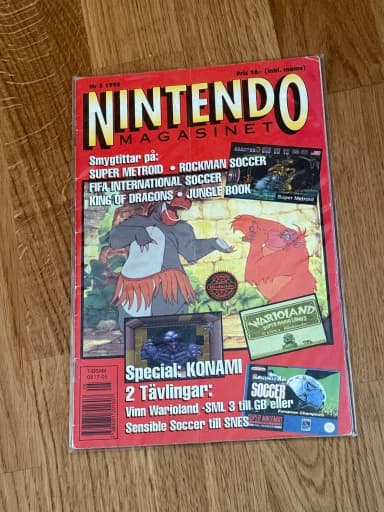 Nintendo-lehden numero 5 vuodelta 1994 myynnissä
